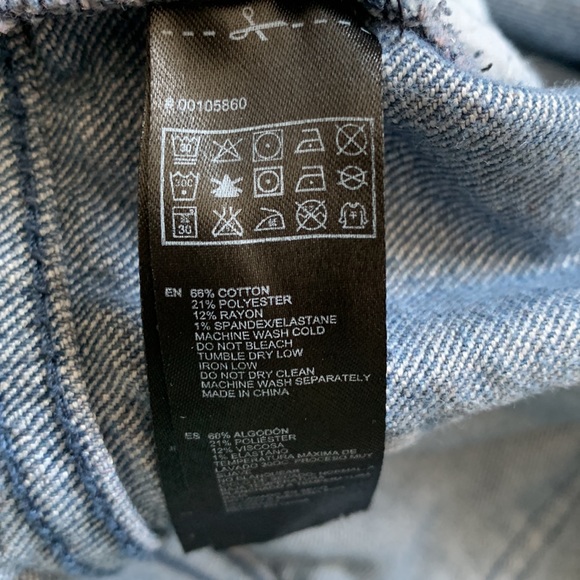 Forever 21 Blue Denim Slim Fit Jeans - Picture 9 of 9